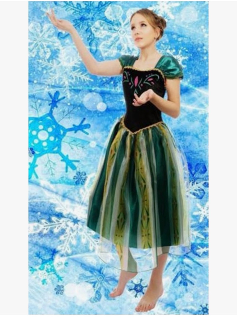 Princess Adult Women Coronation Dress Costume Cosplay